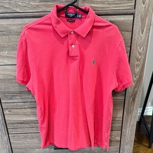 RALPH POLO MENS RED